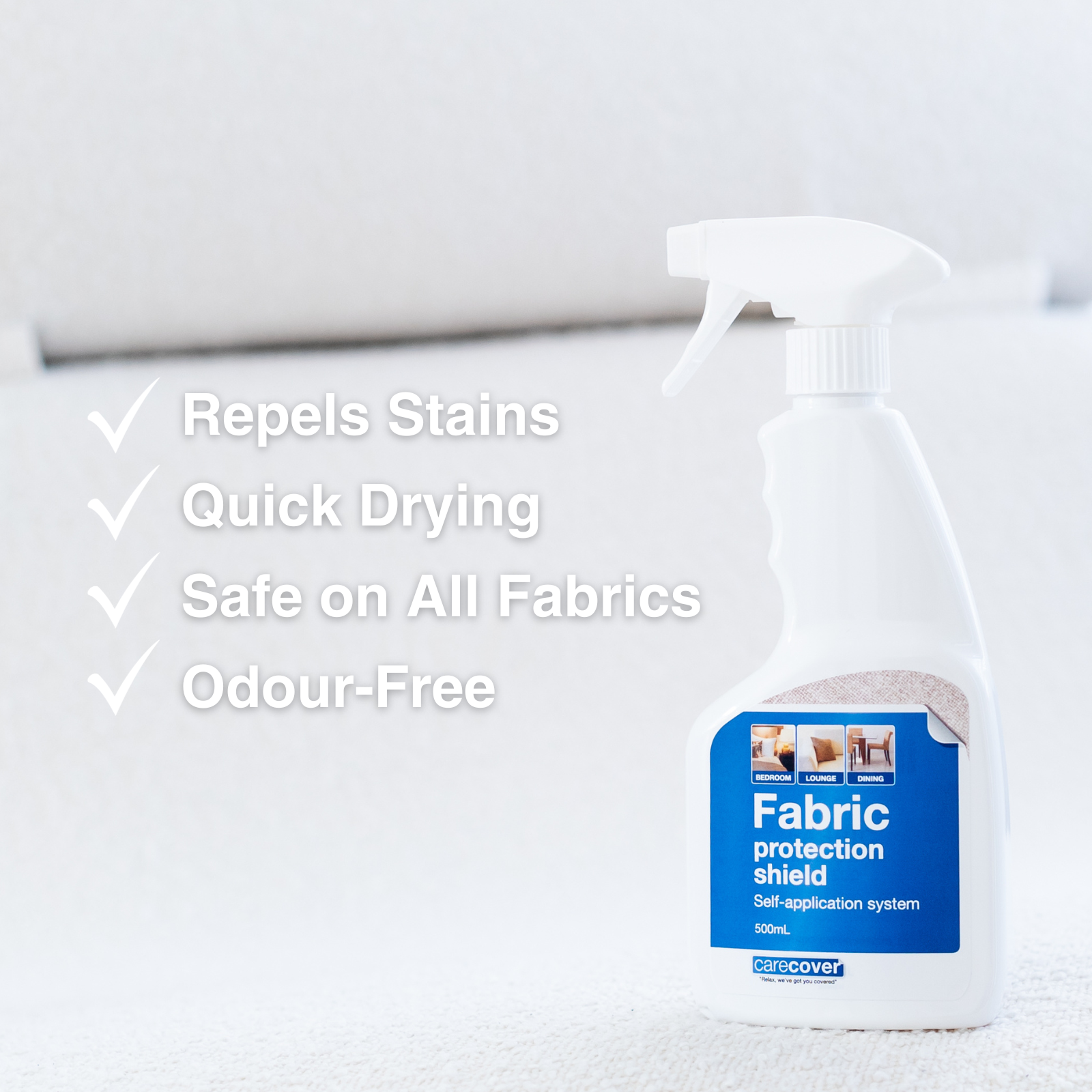 odour free fabric protection spray